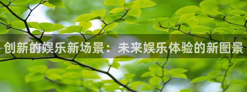 凯发k8旗舰厅app：创新的娱乐新场景：未来娱乐体验的新图景