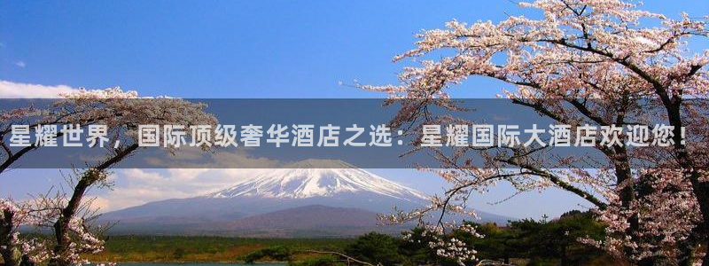 k8凯发：星耀世界，国际顶级奢华酒店之选：星耀国际大酒店欢迎您！
