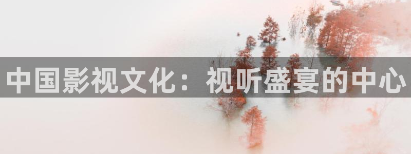 k8凯发(中国)：中国影视文化：视听盛宴的中心